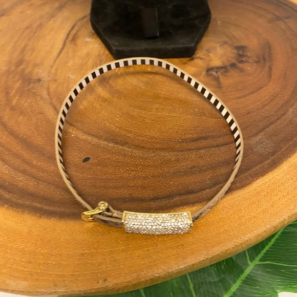 Henri Bendel Blinged Jeweled Pony Haired Choker - Picture 3 of 7